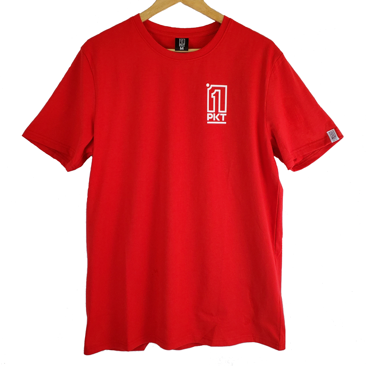 Red 1PKT Classic Fit T-Shirt - 1PKT