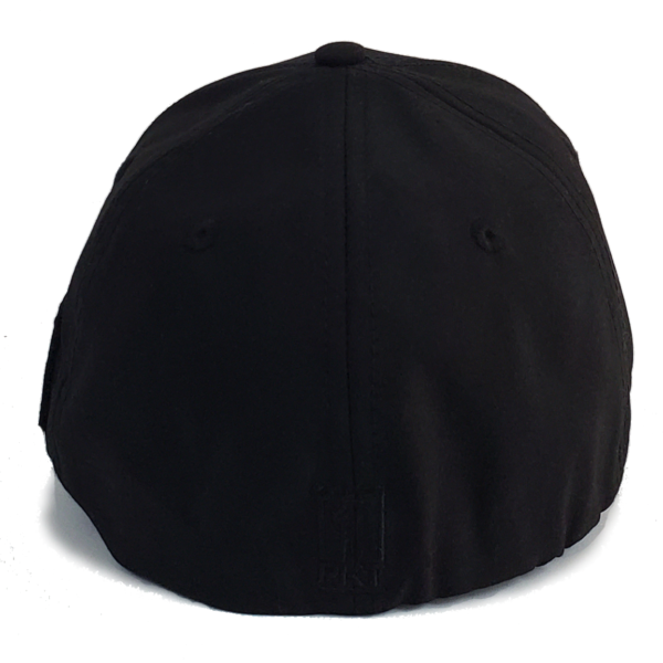 Arizona 8-Ball Black Stretch Fit Curved Bill Hat - Image 5