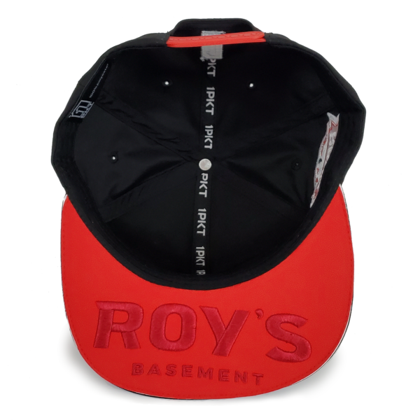 Roy's Basement x 1PKT Special Edition Flat Bill Hat - Image 6